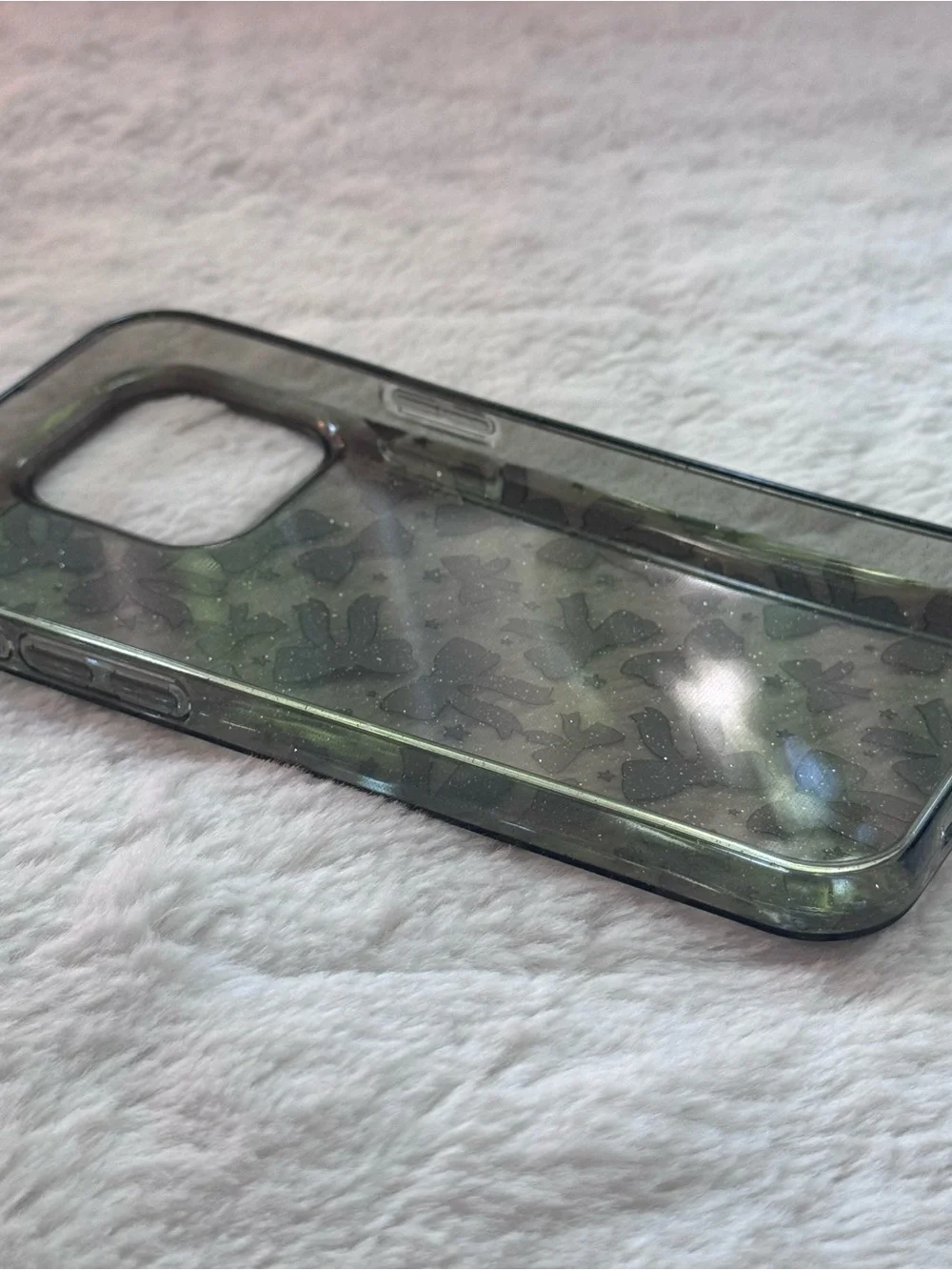 Black Halloween Bow iPhone Case